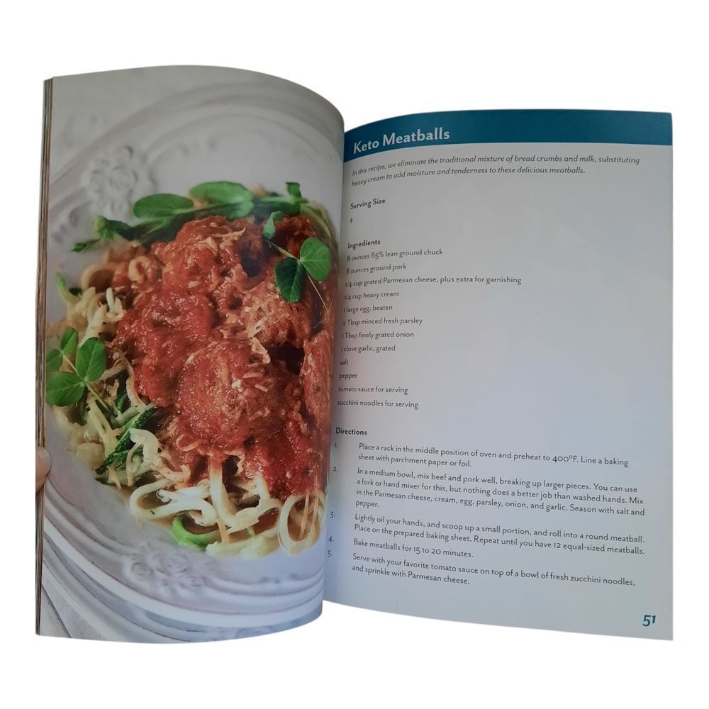 Keto Made Simple Cookbook - Picture 2 of 4